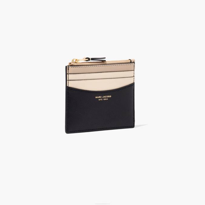 Marc Jacobs The Slim 84 Colorblock Zip Card Case 0ZF6328