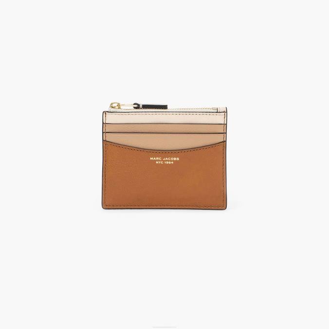 Marc Jacobs The Slim 84 Colorblock Zip Card Case 0ZF6329