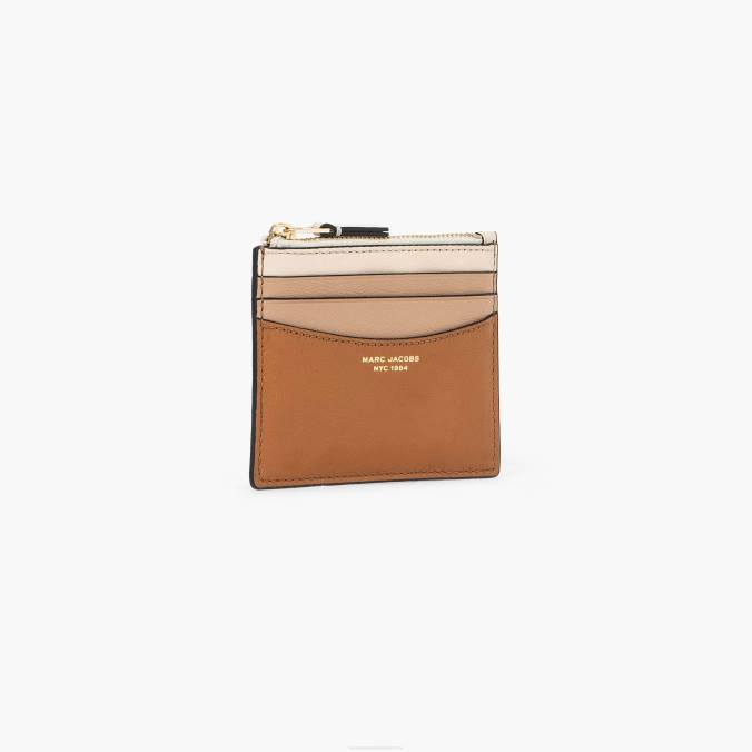 Marc Jacobs The Slim 84 Colorblock Zip Card Case 0ZF6329