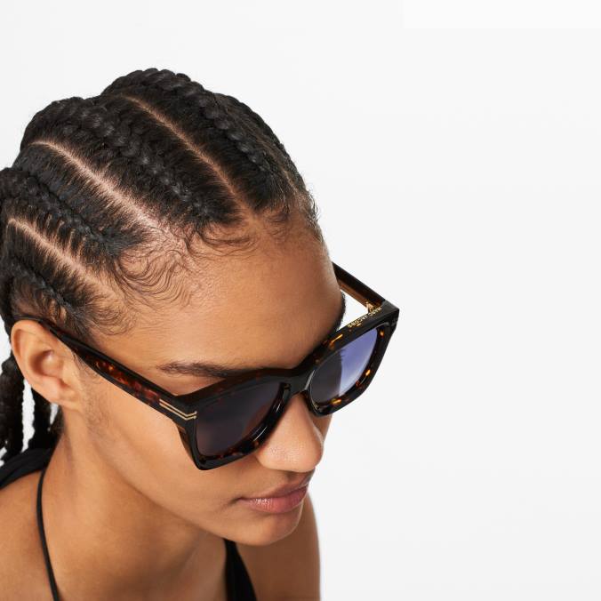 Marc Jacobs Icon Edge Oversized Square Sunglasses 0ZF6389