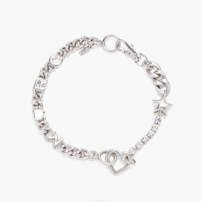 Marc Jacobs The Charmed Heart Chain Necklace 0ZF6417