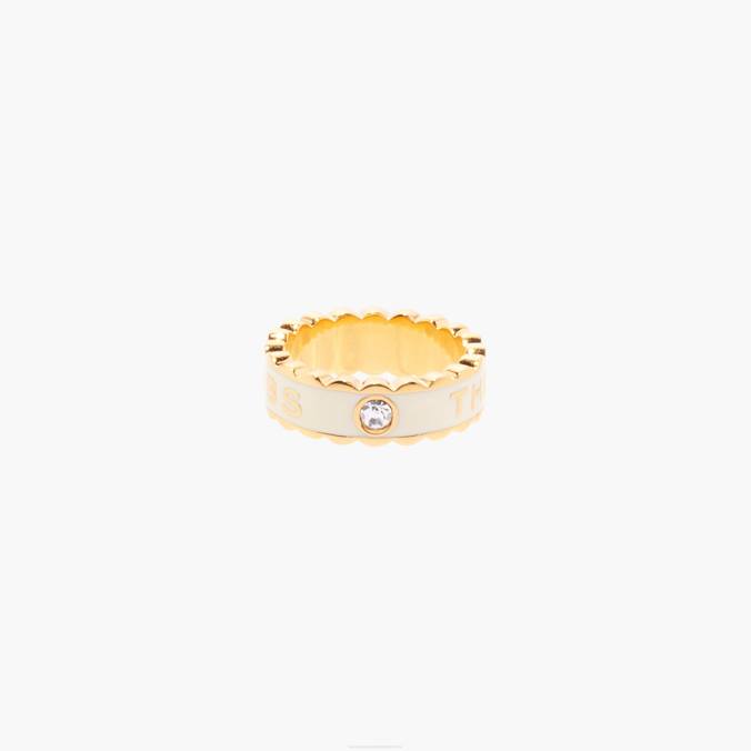 Marc Jacobs The Scallop Medallion Ring 0ZF6470