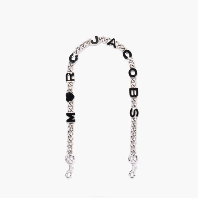 Marc Jacobs The Heart Charm Chain Shoulder Strap 0ZF6364