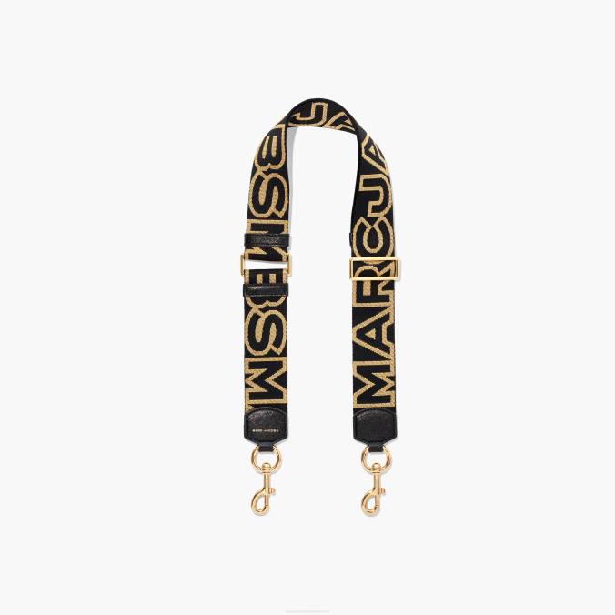 Marc Jacobs The Outline Logo Webbing Strap 0ZF6356