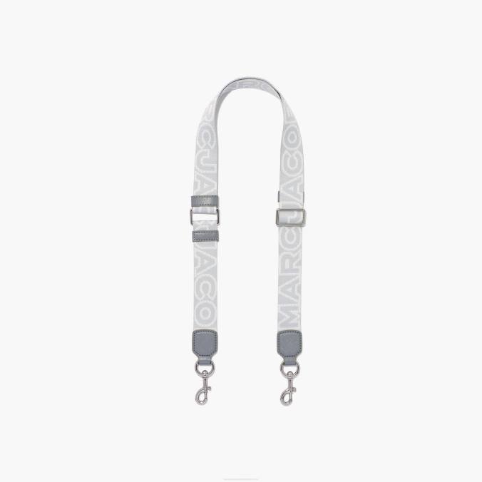 Marc Jacobs The Thin Outline Logo Webbing Strap 0ZF6345