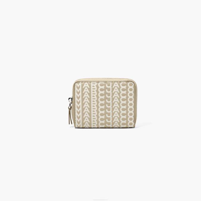 Marc Jacobs The Monogram Leather Zip Around Wallet 0ZF6268