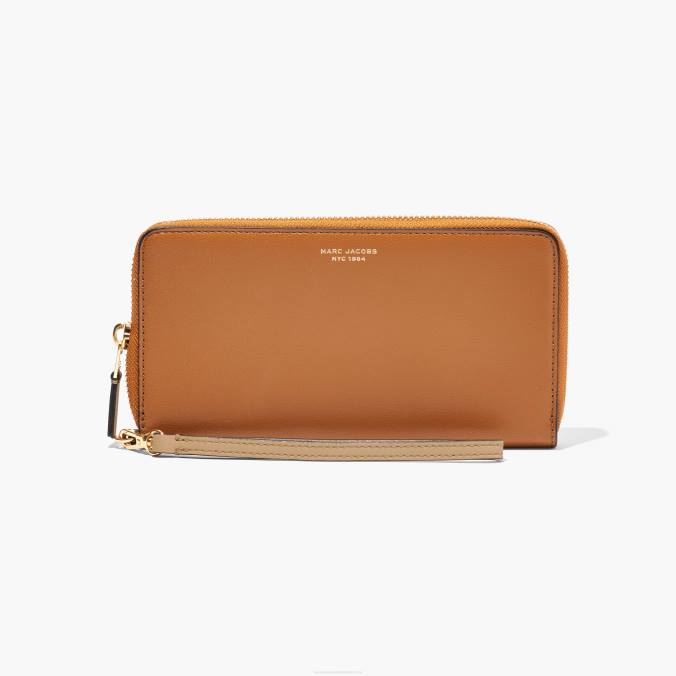 Marc Jacobs The Slim 84 Colorblock Continental Wristlet 0ZF6250