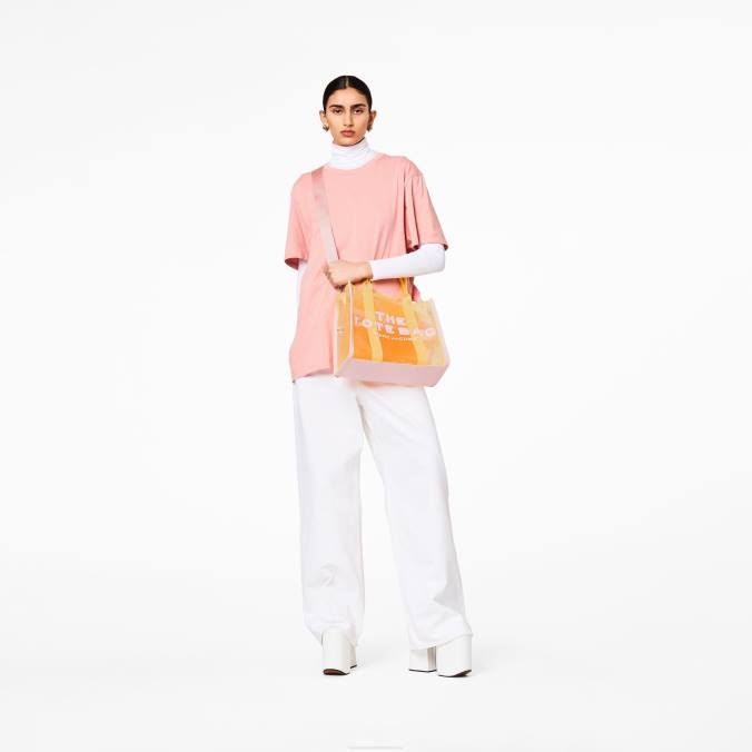 Marc Jacobs The Colorblock Mesh Medium Tote Bag 0ZF6101