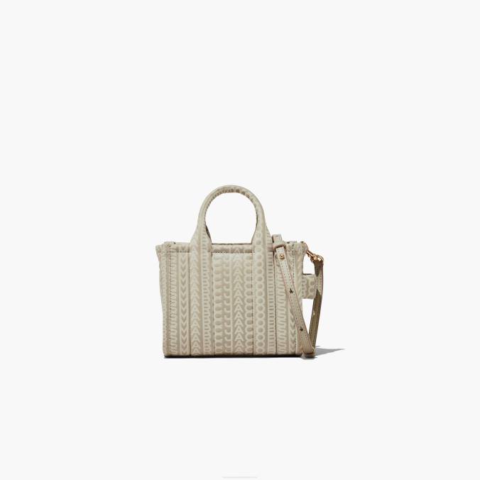 Marc Jacobs The Monogram Leather Micro Tote 0ZF677