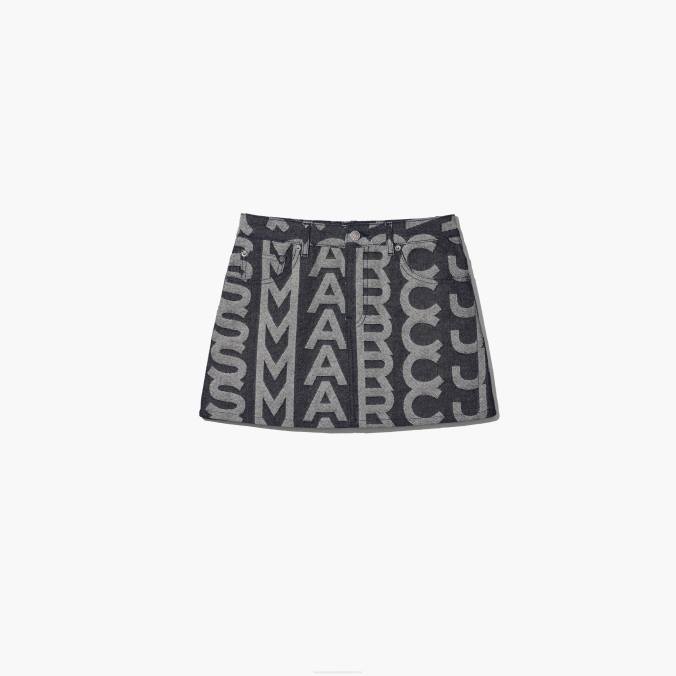 Marc Jacobs The Monogram Denim Mini Skirt 0ZF6509