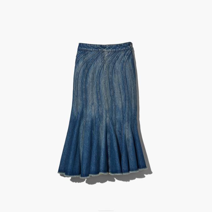 Marc Jacobs The Wave Denim Skirt 0ZF6537